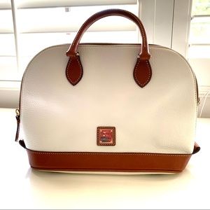 *SOLD* Dooney & Bourke Pebble Grain Zip Zip Satchel